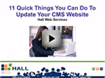 Webinar: 11 Quick Things You Can Do To Update Your CMS Website