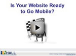 Webinar: Is Your Website Ready to go Mobile?