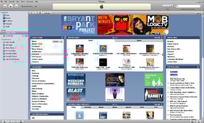 iTunes Store - Podcast Reader