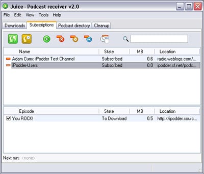 Juice, Open-source Podcast Reader