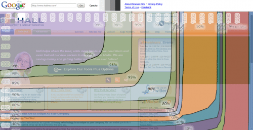 Browser size