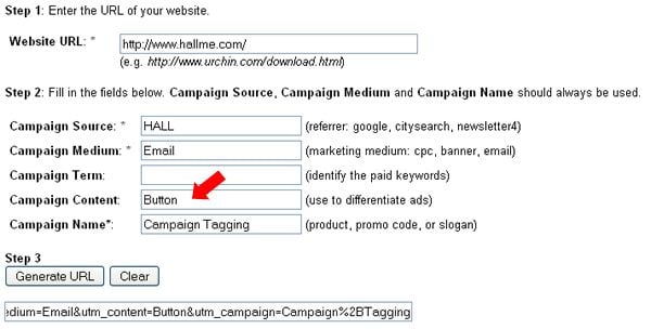 Campaign Content: 	(use to differentiate ads) 