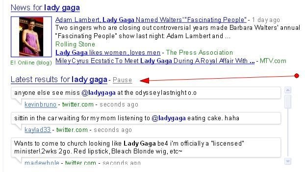 lady gaga real time