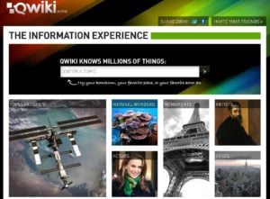 Qwiki - The Inormation Experience