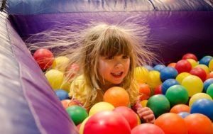 Girl Static Electricity