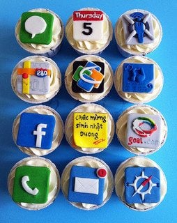 Mobile App Cupcakes