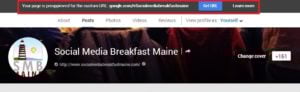 How to Claim a Custom URL for Your Google Plus Page