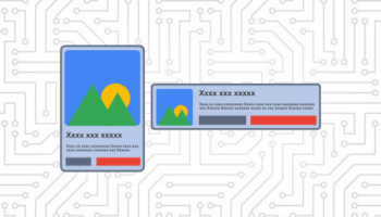 CSS container queries graphic