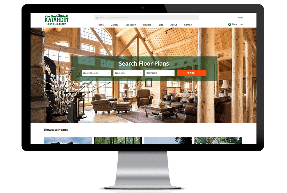 Katahdin Floor Plan Search on Desktop