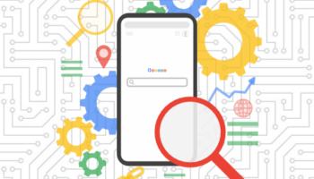 Google Search on mobile graphic