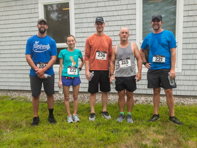 Hall Employees at the South Portland Food Cupboard 5K