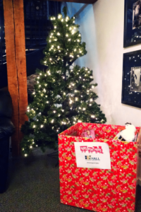 Toys for Tots Donation Box