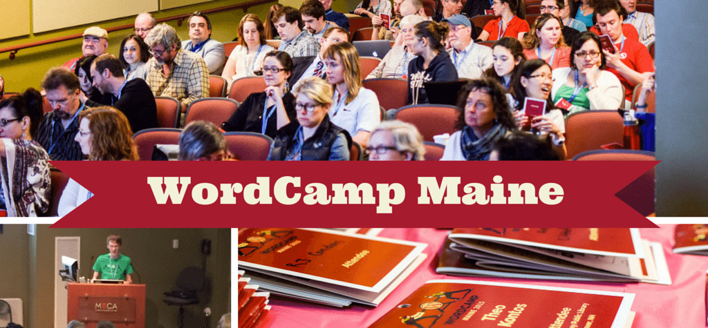 Some photos from WordCamp Maine