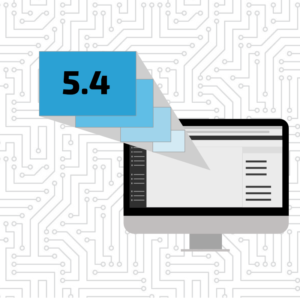 WordPress 5.4 graphic