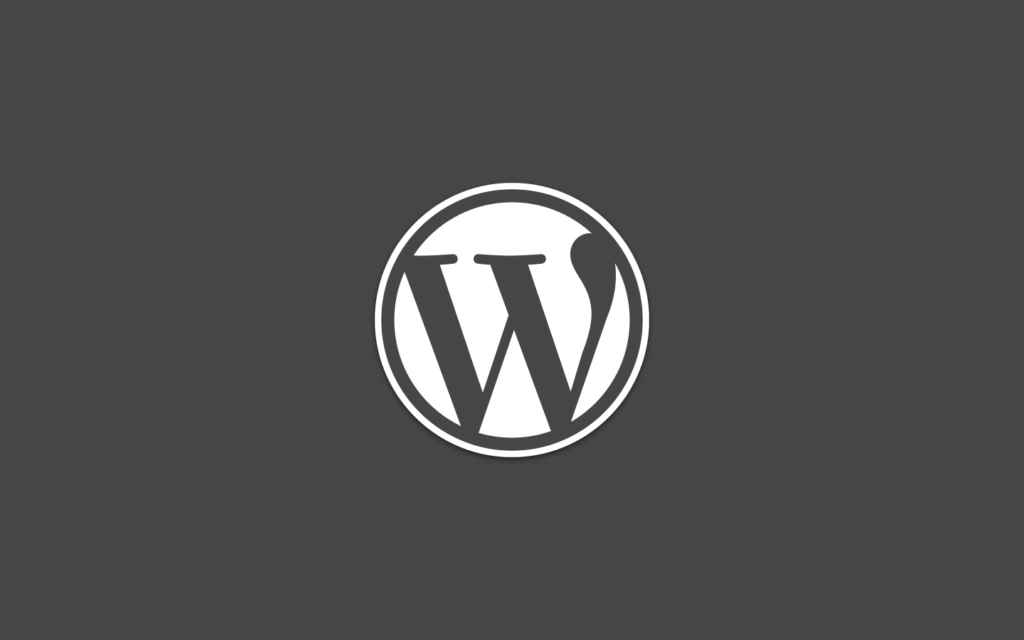 WordPress Dark Logo